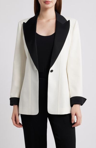KOBI HALPERIN KOBI HALPERIN Camille Two Tone Wool Blend Blazer