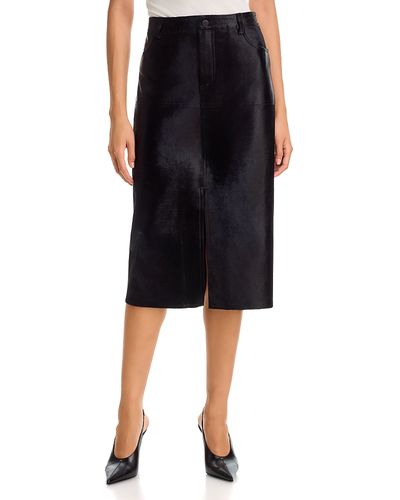 Kobi Halperin Kobi Halperin Cindy Calf Hair Midi Skirt