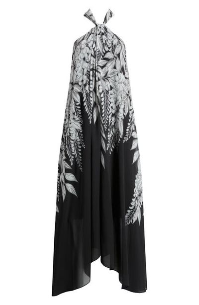 KOBI HALPERIN KOBI HALPERIN Daria Sleeveless Handkerchief Hem Maxi Dress