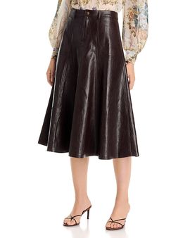 Kobi Halperin Kobi Halperin Ellen Faux Leather Midi Skirt