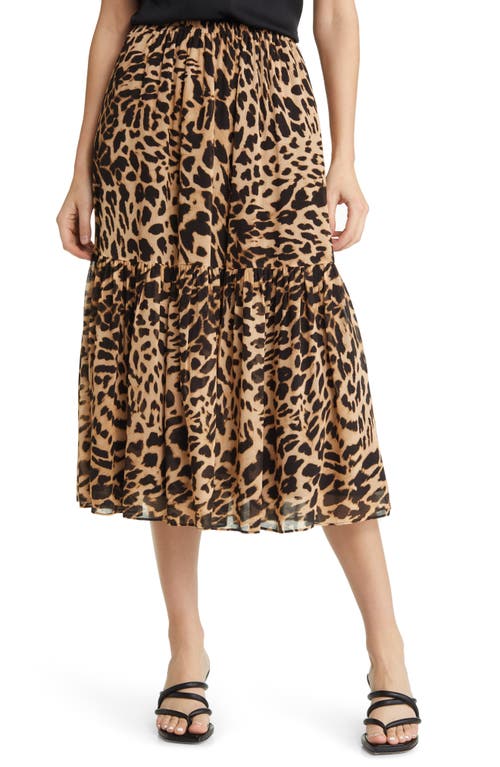 KOBI HALPERIN KOBI HALPERIN Flora Tiered Midi Skirt