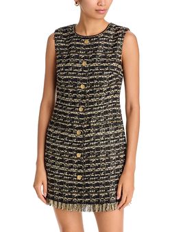 Kobi Halperin Kobi Halperin Gillian Fringe Trim Mini Dress