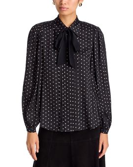 Kobi Halperin Kobi Halperin Julian Silk Blend Printed Blouse