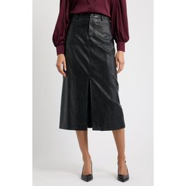 KOBI HALPERIN KOBI HALPERIN Leslie Faux Leather Midi Skirt
