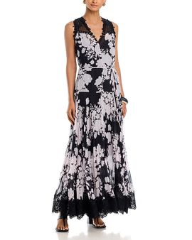 Kobi Halperin Kobi Halperin Liora Lace Trim Dress