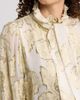 KOBI HALPERIN KOBI HALPERIN Niosha Metallic Tie Neck Top - 4