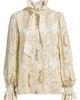 KOBI HALPERIN KOBI HALPERIN Niosha Metallic Tie Neck Top - 5