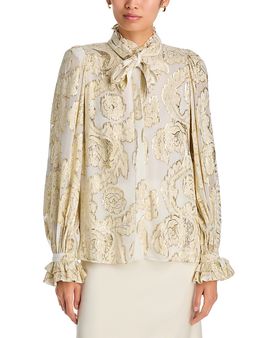 Kobi Halperin Kobi Halperin Niosha Tie Neck Blouse