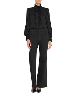 Kobi Halperin Kobi Halperin North Tie Neck Ruffled Blouse