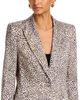 Kobi Halperin Kobi Halperin Olive Printed One Button Jacket - 6