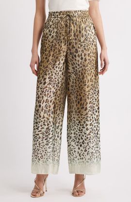 KOBI HALPERIN KOBI HALPERIN Print Ombré Wide Leg Pants