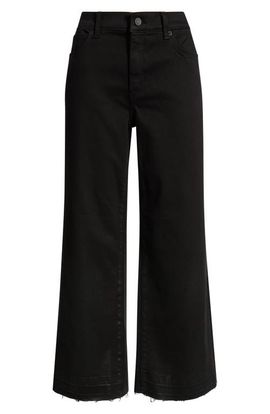 KOBI HALPERIN KOBI HALPERIN Rafaella Raw Hem Wide Leg Jeans