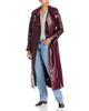 Kobi Halperin Kobi Halperin Rose Belted Faux Leather Trench Coat - 3