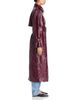 Kobi Halperin Kobi Halperin Rose Belted Faux Leather Trench Coat - 5