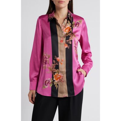 KOBI HALPERIN KOBI HALPERIN Sabrina Floral Button-Up Shirt