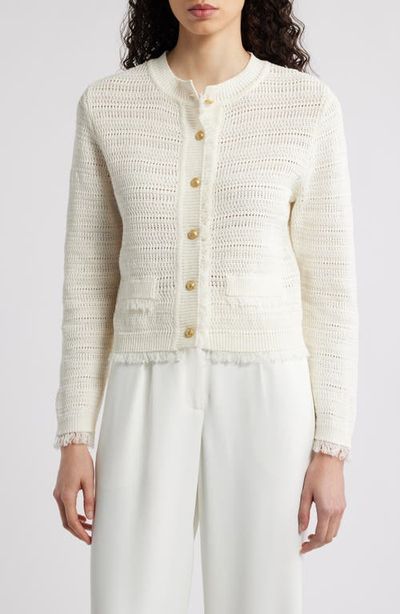 KOBI HALPERIN KOBI HALPERIN Taza Linen & Cotton Cardigan