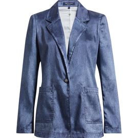 KOBI HALPERIN KOBI HALPERIN Veronica Denim Effect Satin Jacket