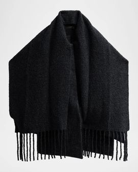 Kobi Halperin Leonie Boucle Coat with Scarf