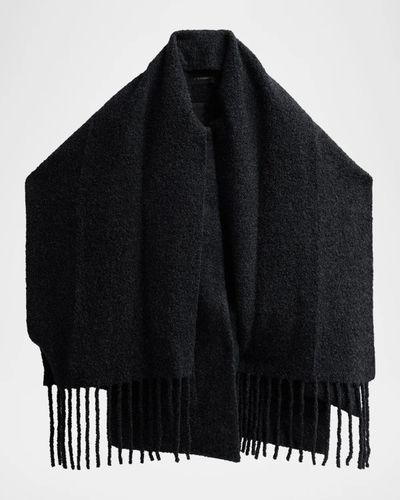 Kobi Halperin Leonie Boucle Coat with Scarf