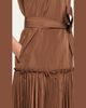 Kobi Halperin Logan Pleated Drop-Waist Midi Dress - 5