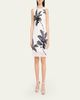 Kobi Halperin Maren Sleeveless Palm Leaf-Print Lace Dress - 2