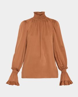 Kobi Halperin Maxine Smocked Blouse