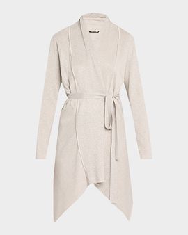 Kobi Halperin Tate Wrap-Front Shimmer Knit Sweater