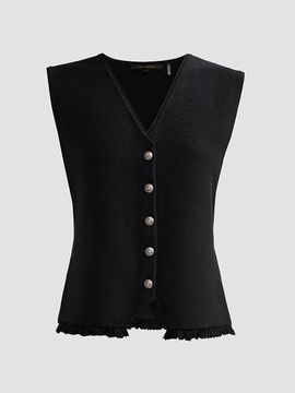 Kobi Halperin Women's Anya Fringe Hem Vest