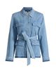 Kobi Halperin Women's Becca Tie-Waist Denim Utility Jacket - 1