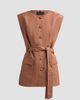 Kobi Halperin Women's Beckett Linen-Blend Vest - 1