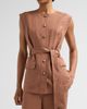 Kobi Halperin Women's Beckett Linen-Blend Vest - 4