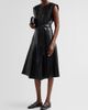 Kobi Halperin Women's Brenda Faux-Leather Tie-Waist Midi Dress - 4