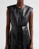 Kobi Halperin Women's Brenda Faux-Leather Tie-Waist Midi Dress - 5