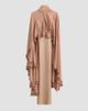 Kobi Halperin Women's Carmen Satin A-Line Cape Maxi Dress - 1
