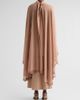Kobi Halperin Women's Carmen Satin A-Line Cape Maxi Dress - 3