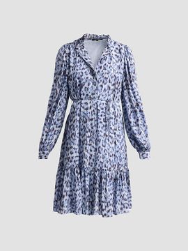 Kobi Halperin Women's Charlotte Animal-Print Dress
