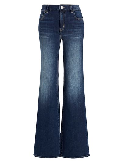 Kobi Halperin Women's Eden Denim Low-Rise Flared Jeans