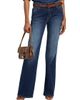 Kobi Halperin Women's Eden Denim Low-Rise Flared Jeans - 3