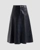 Kobi Halperin Women's Ellen Faux-Leather Midi Skirt - 1