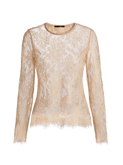 Kobi Halperin Women's Fallon Sheer Lace Blouse