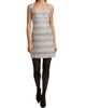 Kobi Halperin Women's Hallie Metallic Tweed Sleeveless Minidress - 2
