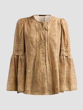 Kobi Halperin Women's Joey Paisley Cotton-Silk Blouse