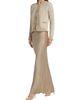 Kobi Halperin Women's Kailey Metallic-Knit Frayed Linen-Blend Cardigan - 2