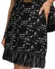 Kobi Halperin Women's Khan Tweed Miniskirt - 6
