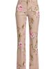 Kobi Halperin Women's Leigh Floral Cotton Twill Pants - 8