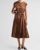 Kobi Halperin Women's Logan Pleated Drop-Waist Midi Dress - 2