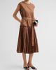 Kobi Halperin Women's Logan Pleated Drop-Waist Midi Dress - 4