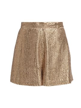 Kobi Halperin Women's Ocean Metallic Sequin Shorts