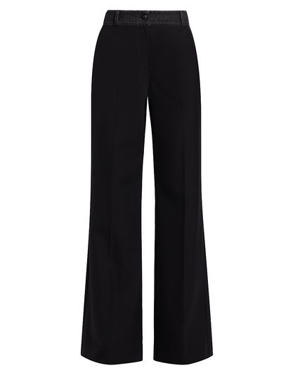 Kobi Halperin Women's Poe Denim & Twill Wide-Leg Pants