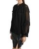 Kobi Halperin Women's Poppi Fringed Chiffon Blouse - 4